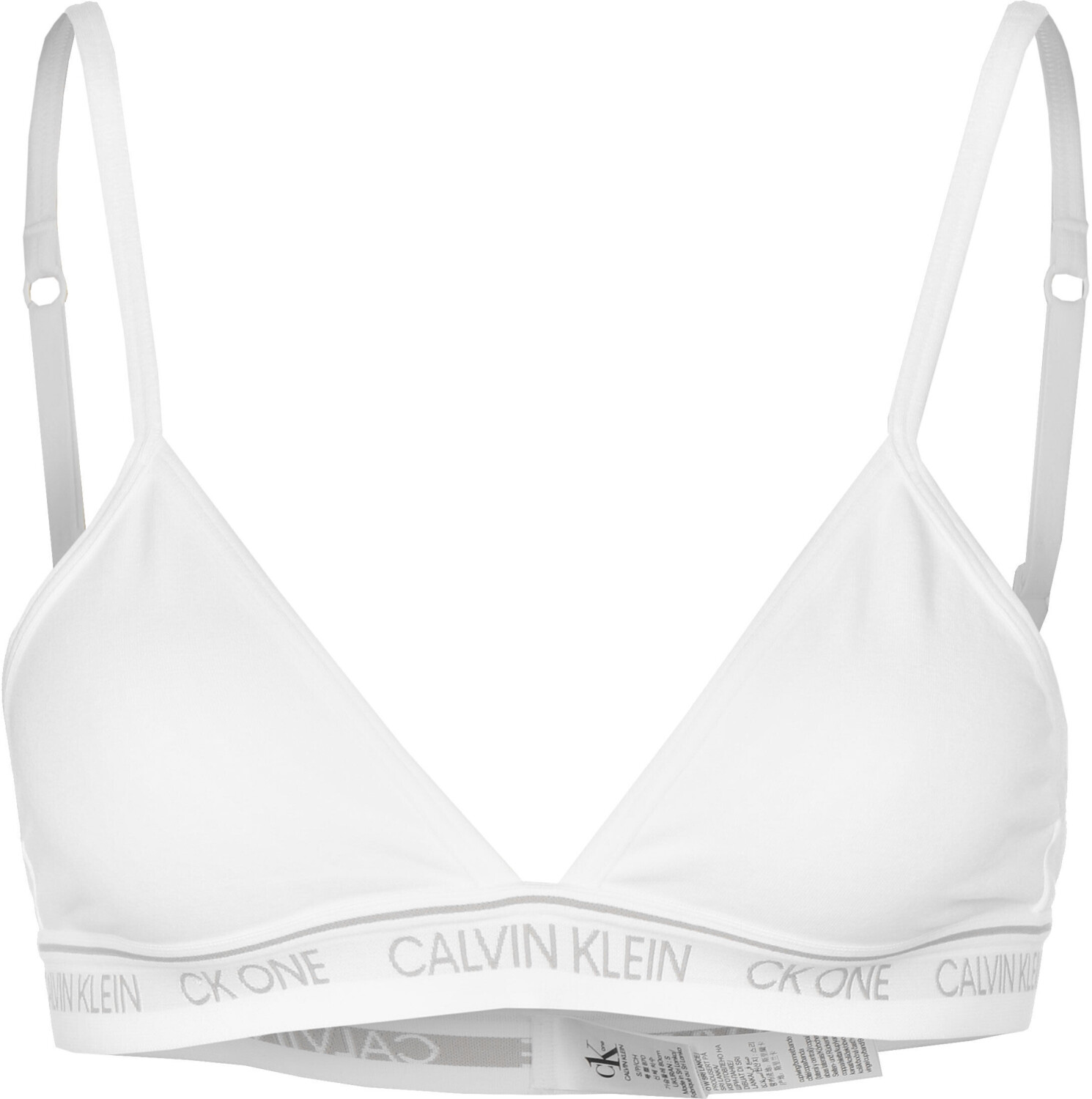 Calvin Klein CK One Triangle Bra white