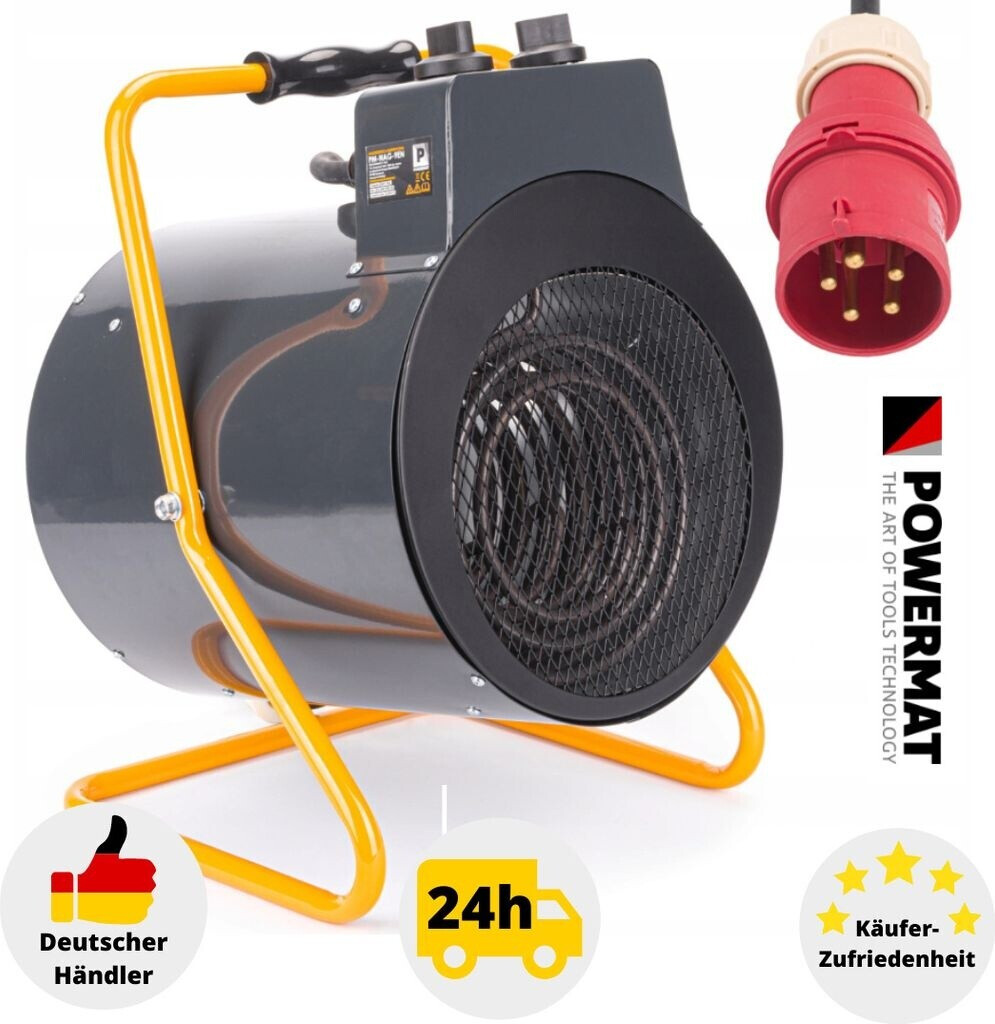 Powermat Space Warmer 9 kW 400V 620 m³/h