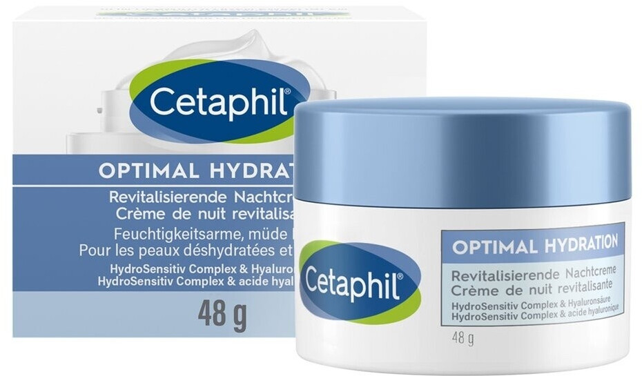 Cetaphil Optimal Hydration revializing Nightcream (48g)