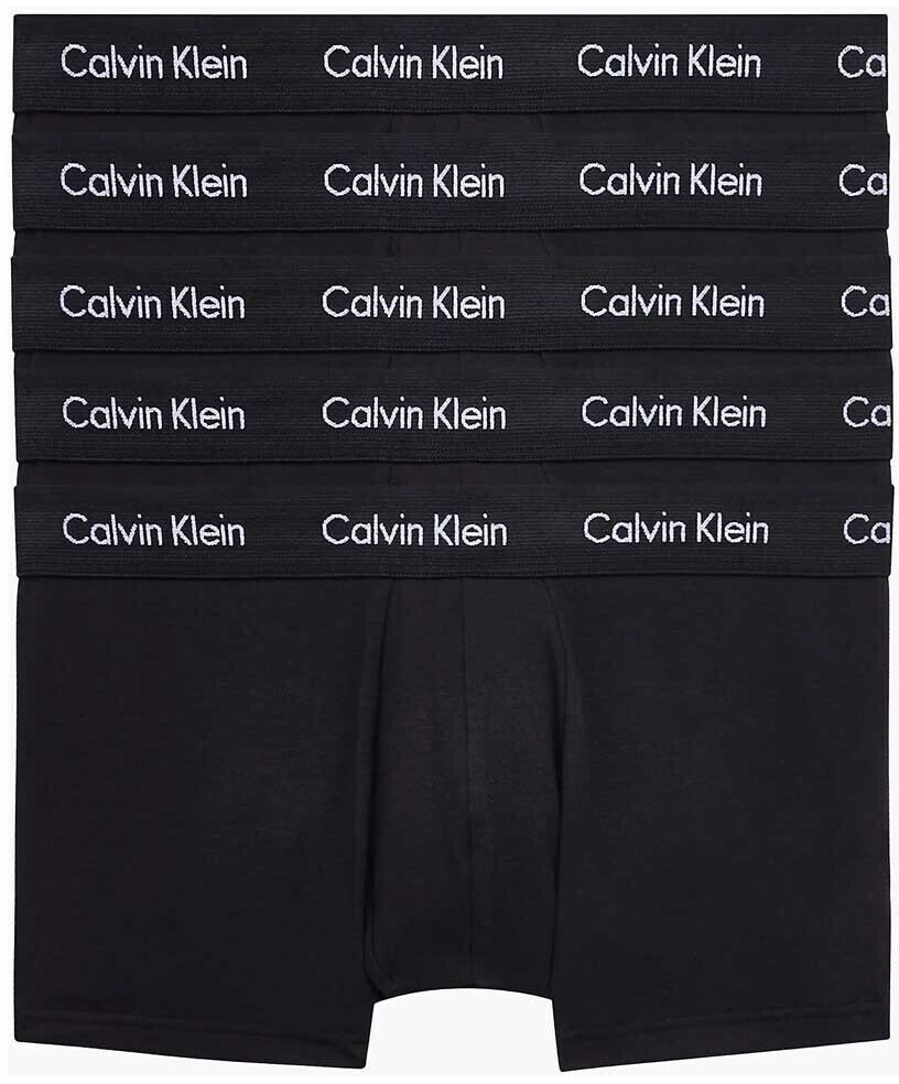 Calvin Klein Underwear STRETCH LOW RISE TRUNK 5 PACK - Pants - black -  Zalando.de