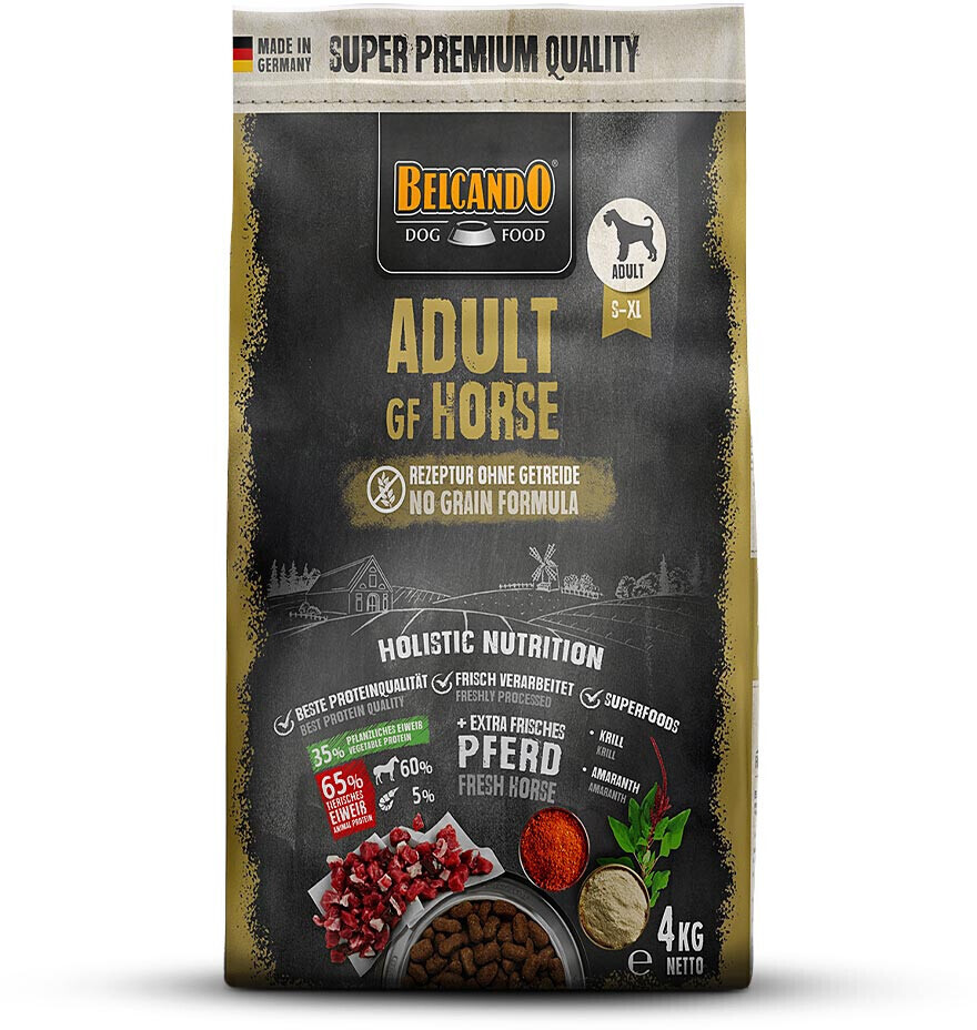 Belcando Dog Adult GF Horse Dry Food 4kg