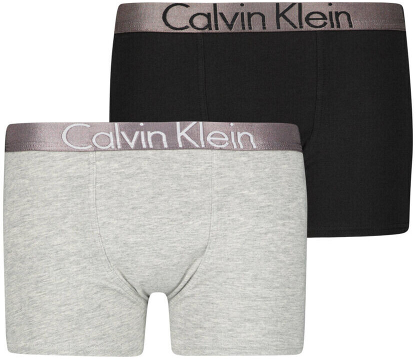 Calvin Klein 2-Pack Boxershorts (B70B700048-034) grey/black