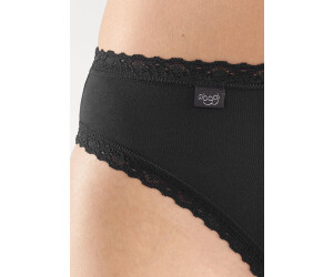 Sloggi 24/7 Cotton Lace Tai Briefs 3P black ab 16,95 €