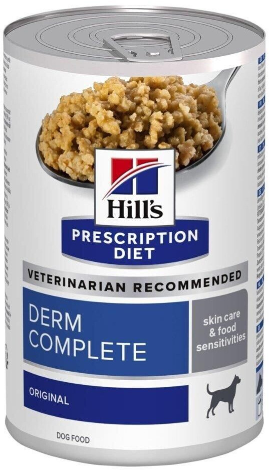 Hill's Prescription Diet Derm Complete Wet Dog Food 370g