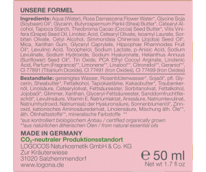 Logona Festigende Tagescreme Rosig Frischer Teint (50ml) ab 16,84 € |  Preisvergleich bei | Tagescremes