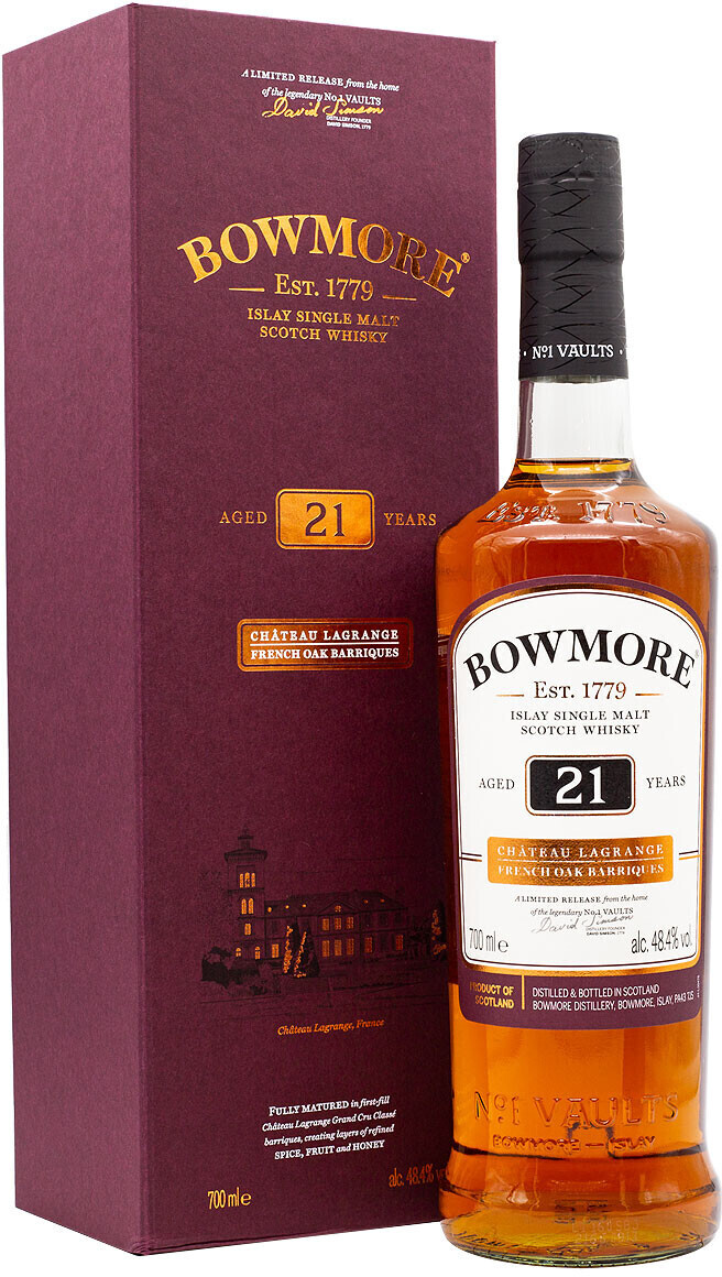 Bowmore 21 Years Chateau Lagrange French Oak Barriques 0,7l 48,8%