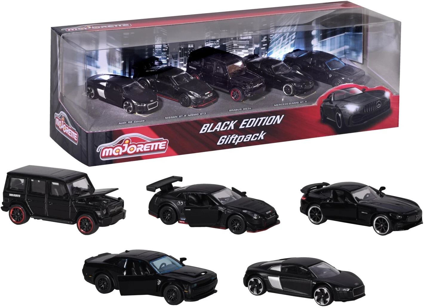Photos - Toy Car Majorette Black Edition Gift Pack 