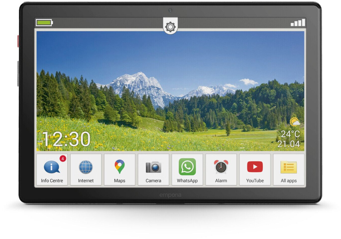 Emporia Tab1 32 Go 4G gris