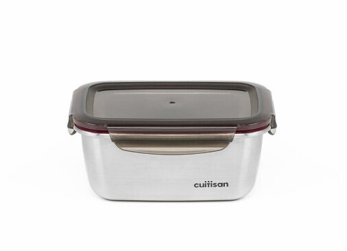 Cuitisan Boîte de conservation inox rectangle 980 ml