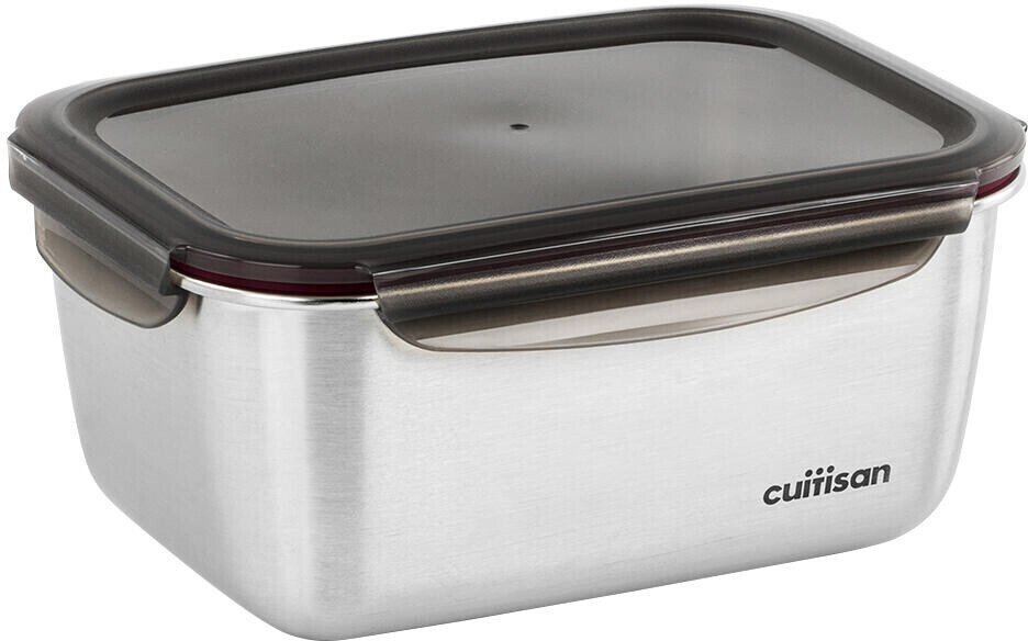 Cuitisan Boîte de conservation inox rectangle 1100 ml