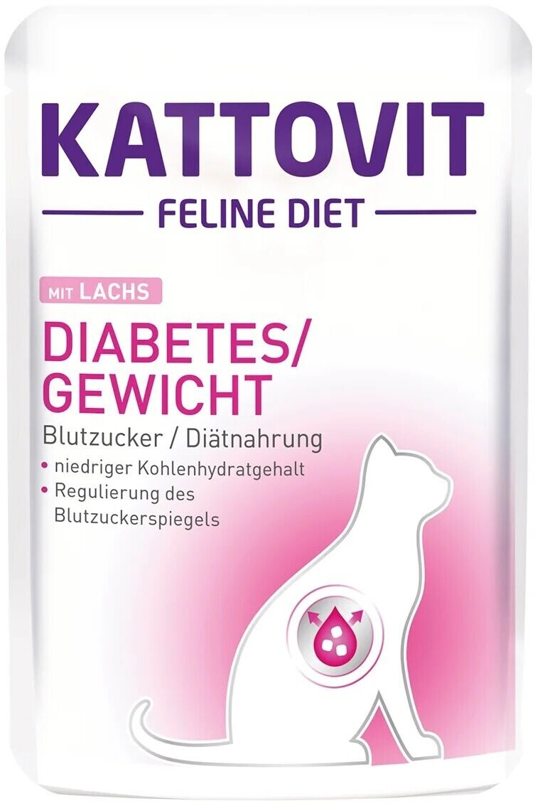 Kattovit Diabetes Salmon 85g
