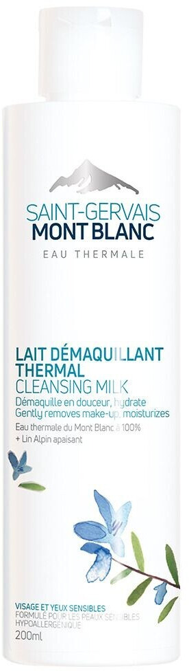 Saint-Gervais Mont Blanc Lait démaquillant thermal (200 ml)