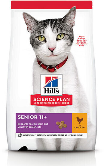 Hill's Science Plan Feline Senior 11+ Chicken 3kg