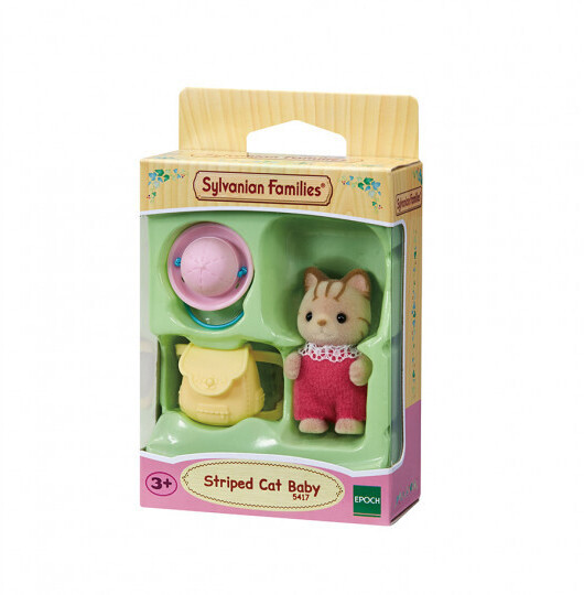 Sylvanian Families Striped Cat Baby (5417)