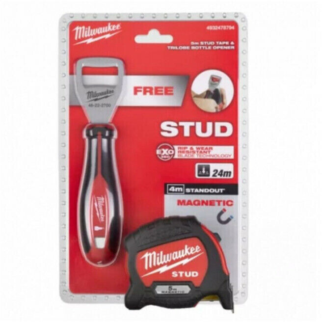 Milwaukee STUD 2 5 + décapsuleur