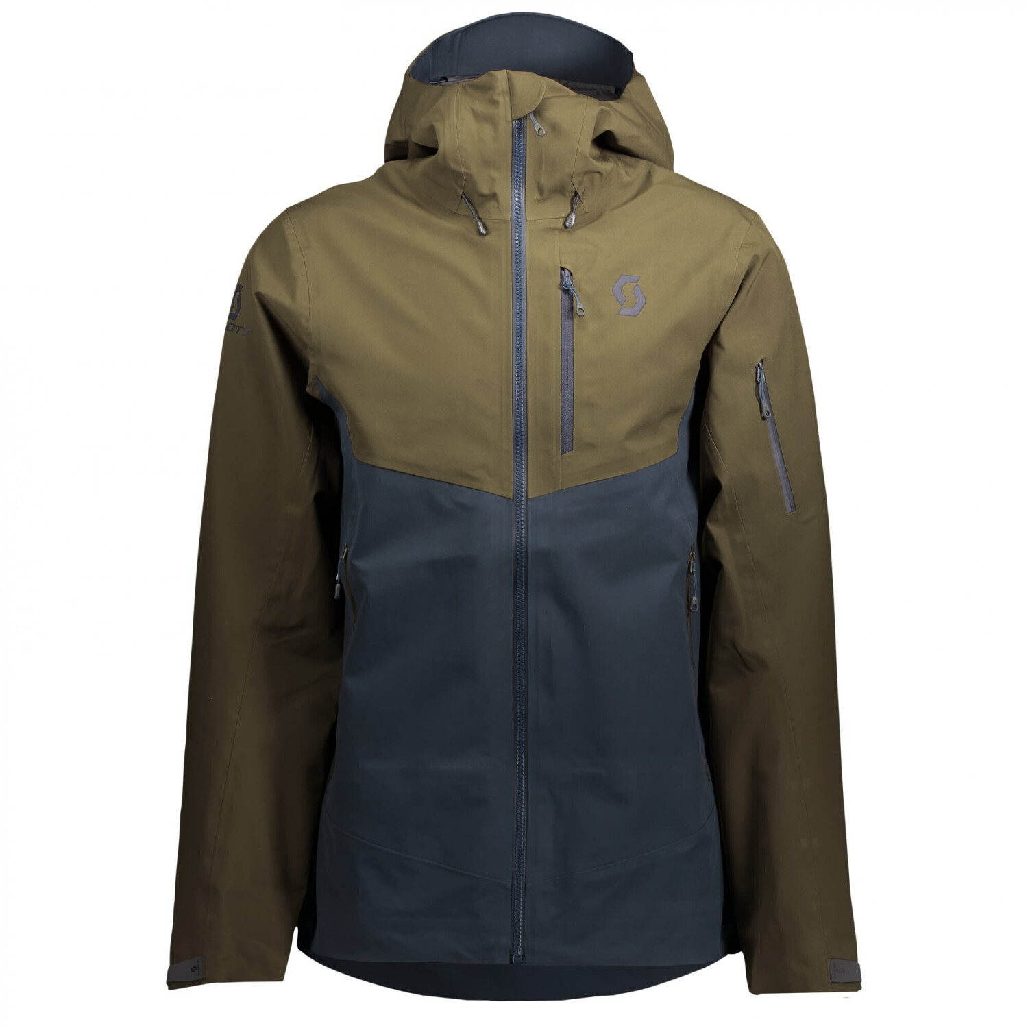 Scott Explorair 3L Men's Jacket Earth Brown/Dark Blue