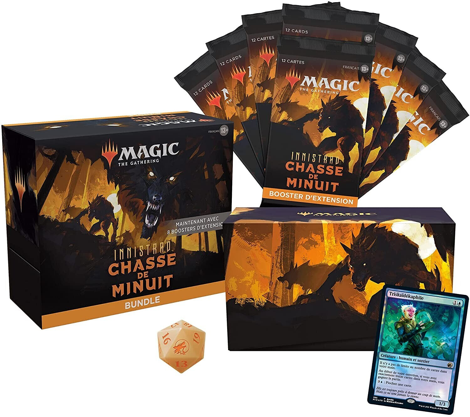 Magic: The Gathering Bundle Innistrad : Chasse de minuit (français)