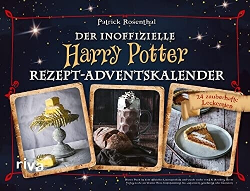 Riva Verlag The Unofficial Harry Potter Recipe Advent Calendar - Hardcover Edition