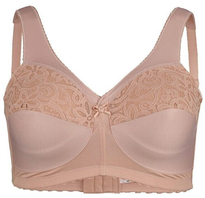 Glamorise MagicLift Cotton Wire-free Support Bra - Lilac - Curvy Bras