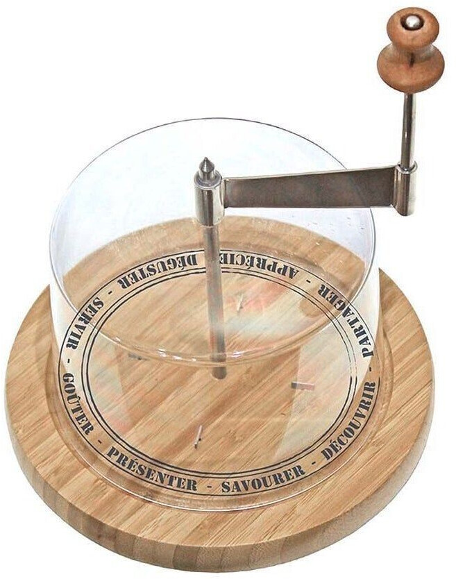 Totally Addict Racloir à fromage avec cloche Ø18 cm