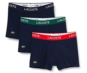 Lacoste Men's 5H3401 Underwear, Black/Marina-Panoramic GRAP, XS :  : Fashion