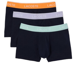 Lacoste Men's 5H3401 Underwear, Black/Marina-Panoramic GRAP, XS :  : Fashion