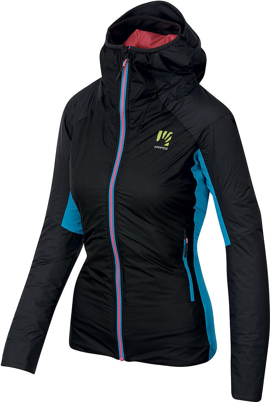 KARPOS Vinson Jacket W black dresden blue dark grey