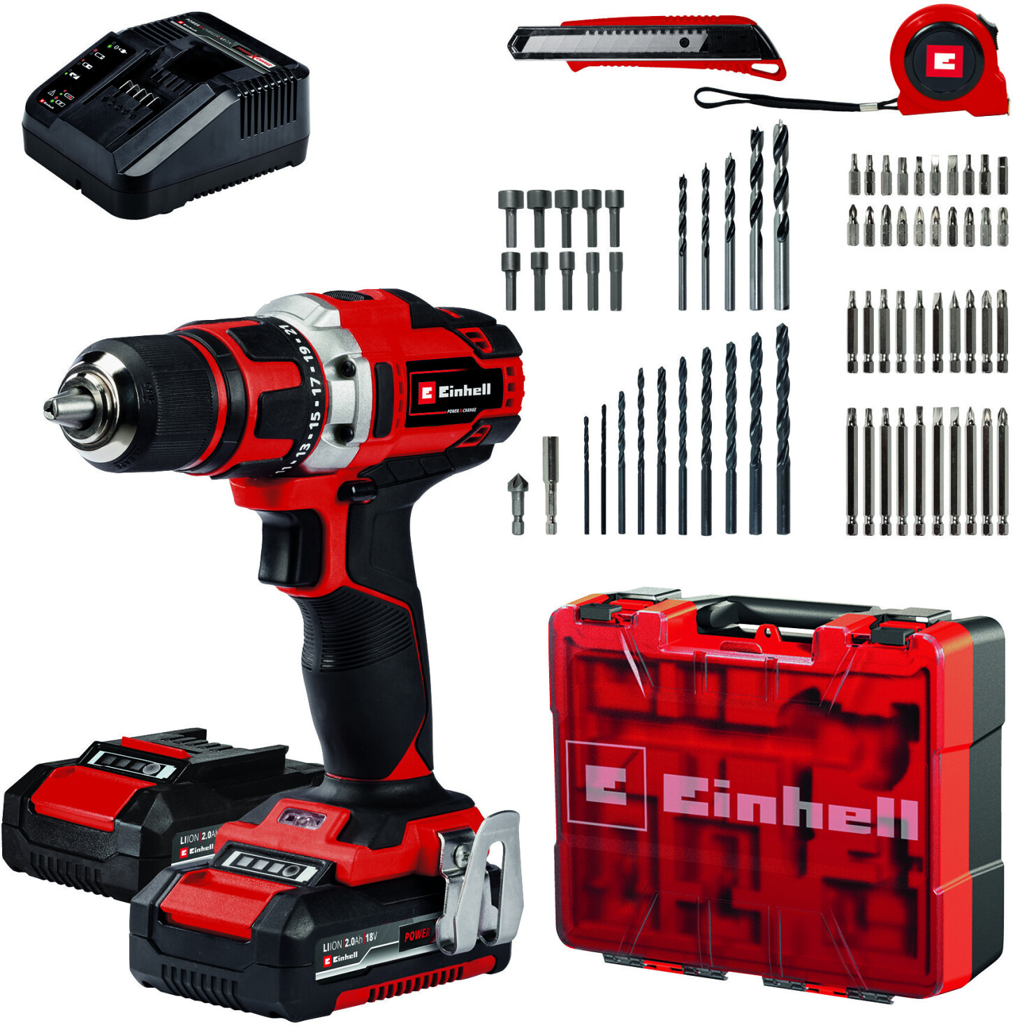 Einhell TE-CD 18/40 Li Set