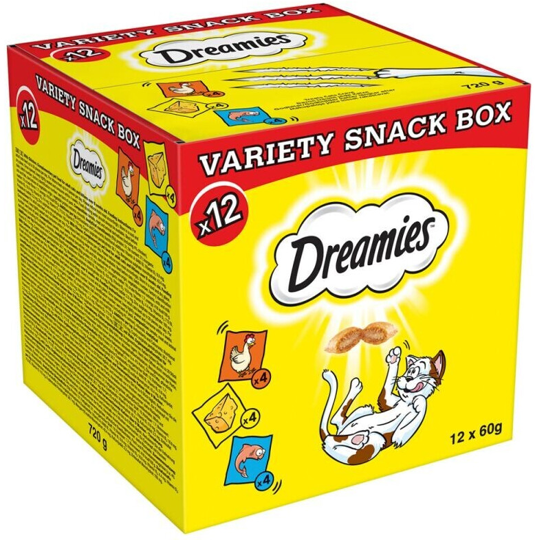 Dreamies Variety Snack Box 12x60g