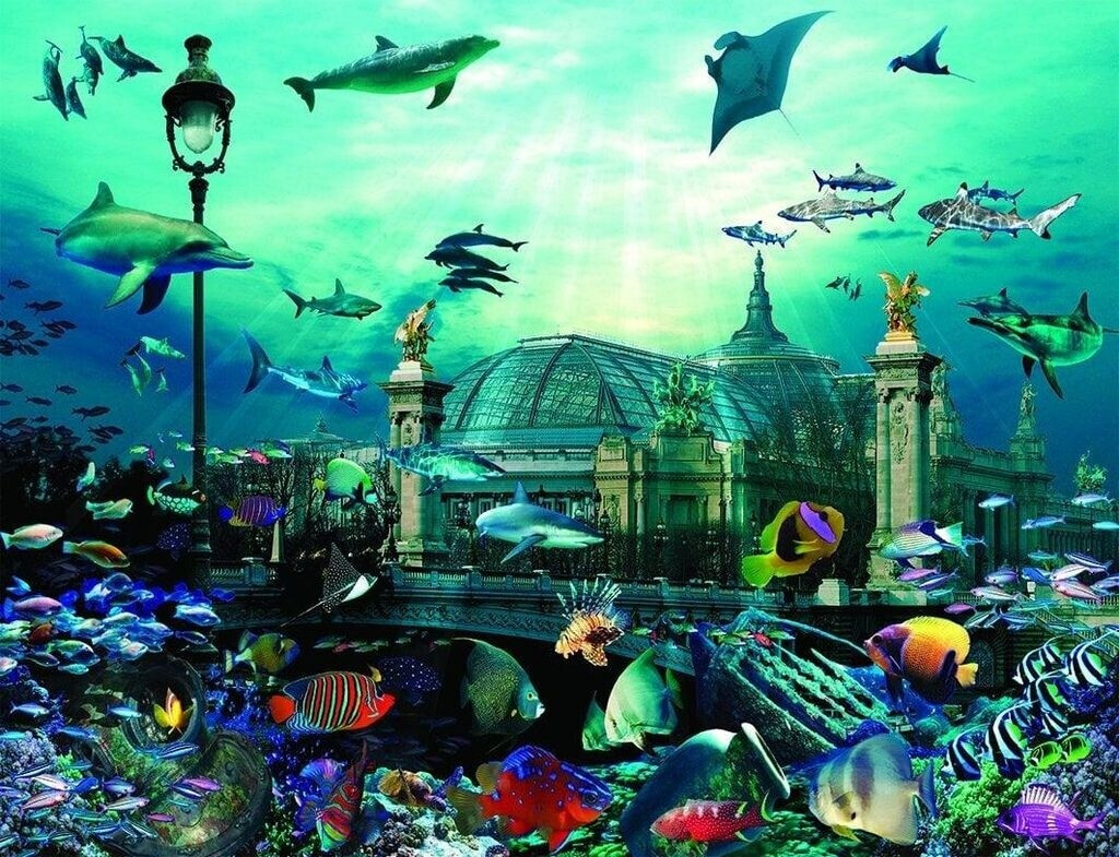 Nathan Grand Palais aquarium (2000 pièces)