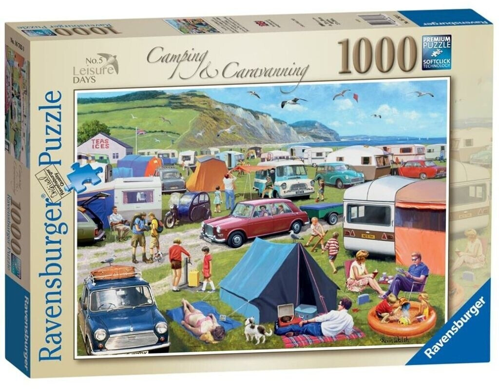 Ravensburger Puzzle Camping & Caravanning 1000 pcs