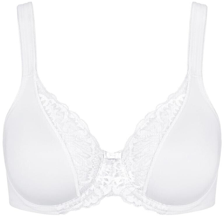 Triumph Modern Lace+Cotton Underwire Bra white