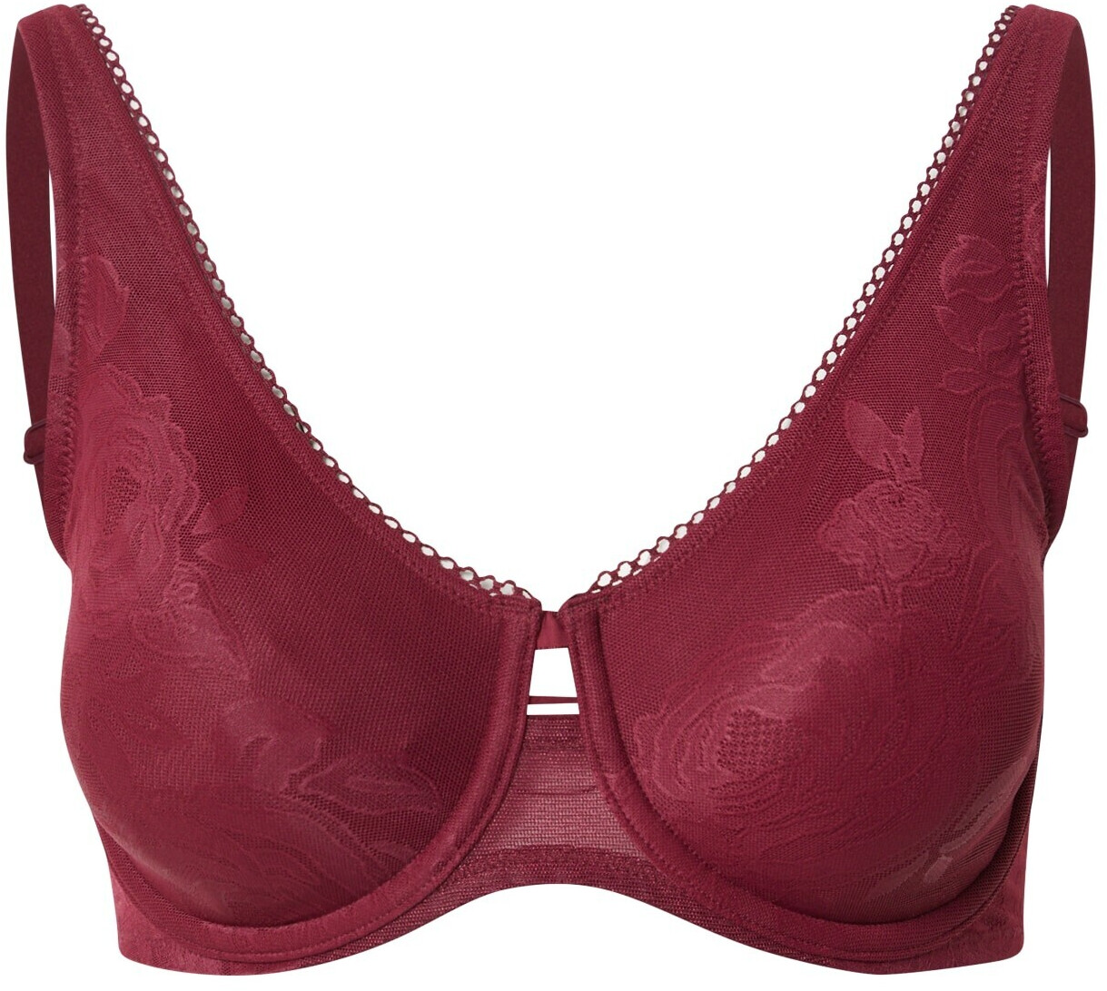 Triumph Wild Rose Sensation Minimizer Bra bordeaux