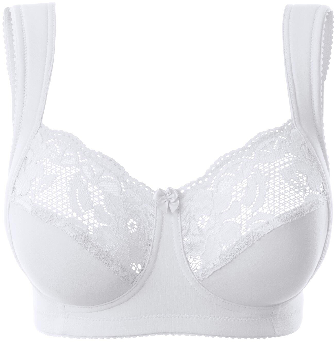 Miss Mary of Sweden Lovely Lace Non Wired Bra white