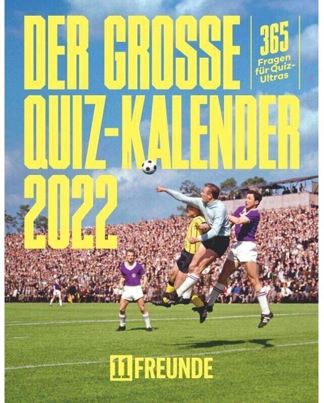 Delius Klasing Der große 11Freunde Quiz Kalender 2022 ab 13,45 