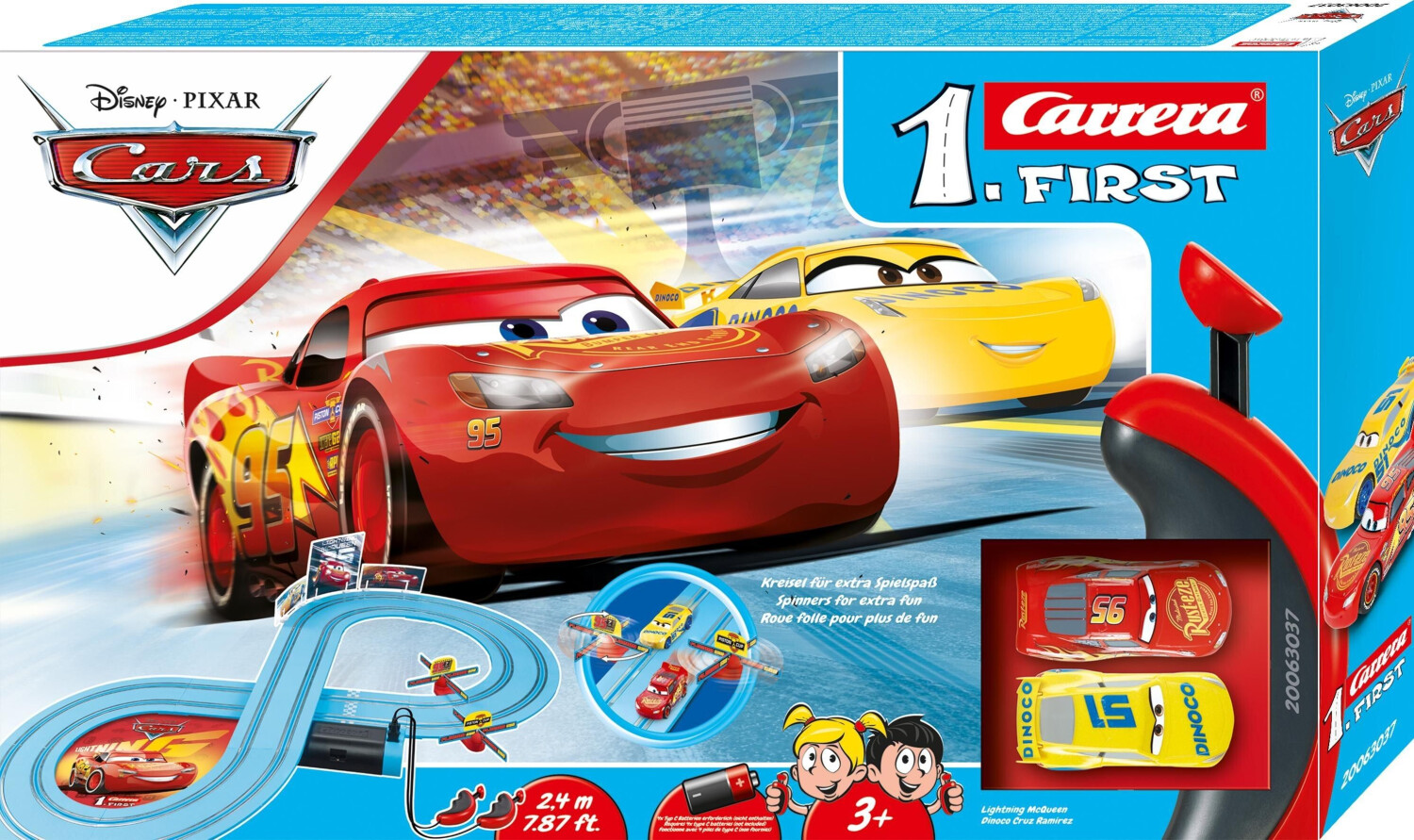 Photos - Car Track / Train Track Carrera Toys  First Disney/Pixar Cars Race Of Friends  (20063037)