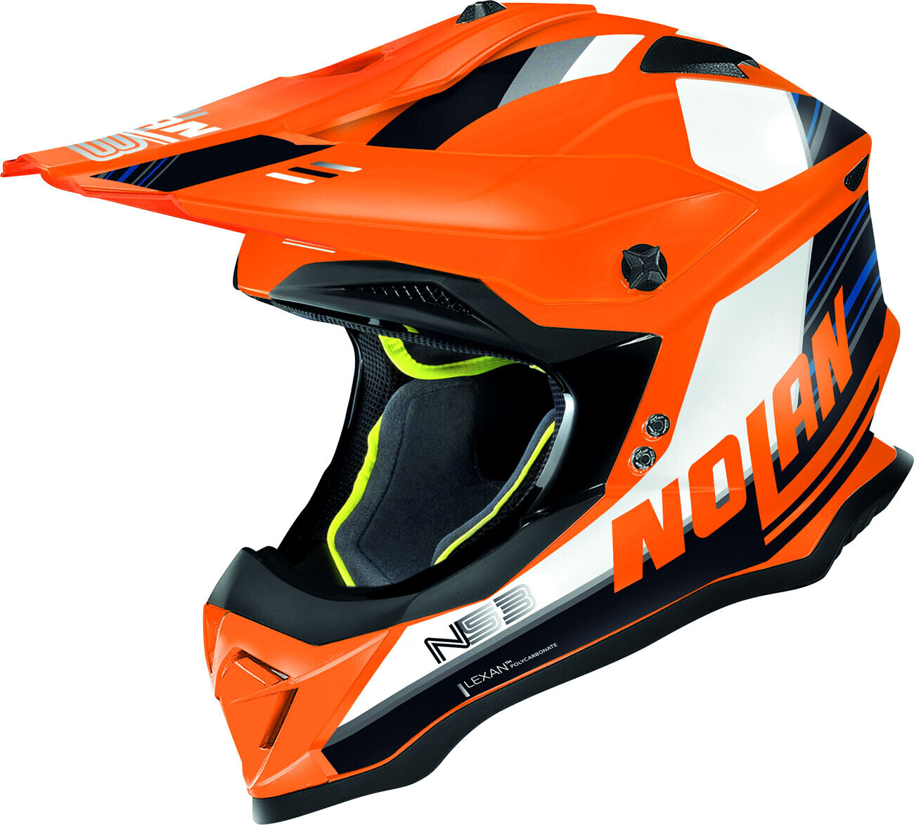 Nolan N53 Kickback Flash LED Orange 84