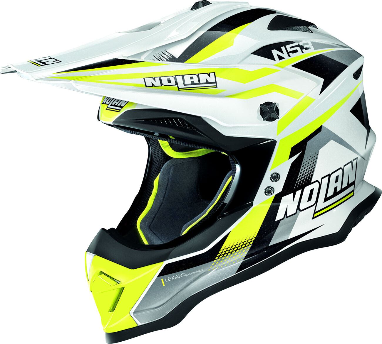 Nolan N53 Fender Metal White 80