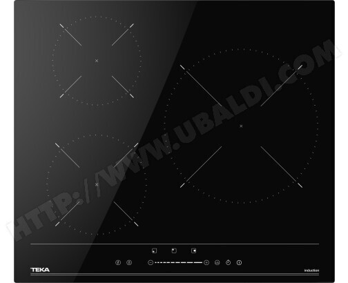 Ganga del día  Teka IBC63BF100 placa induccion 3 fuegos negro Placas  induccion