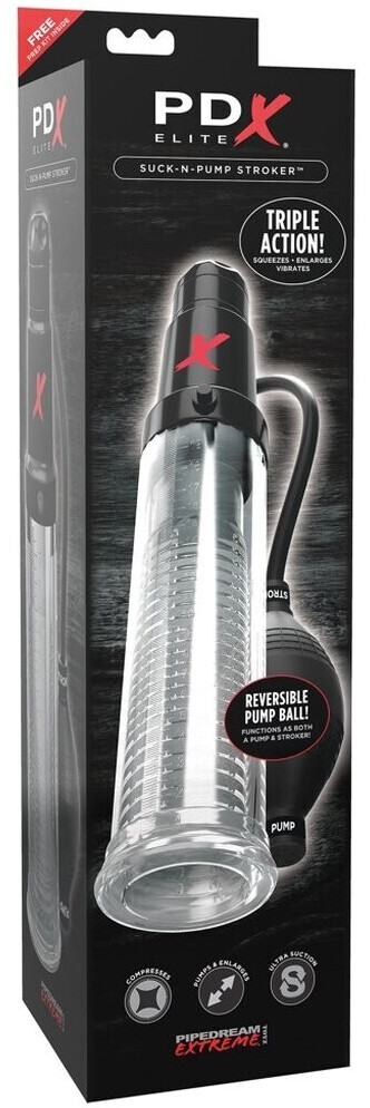 Pipedream PDX Elite Suck-N-Pump Stroker