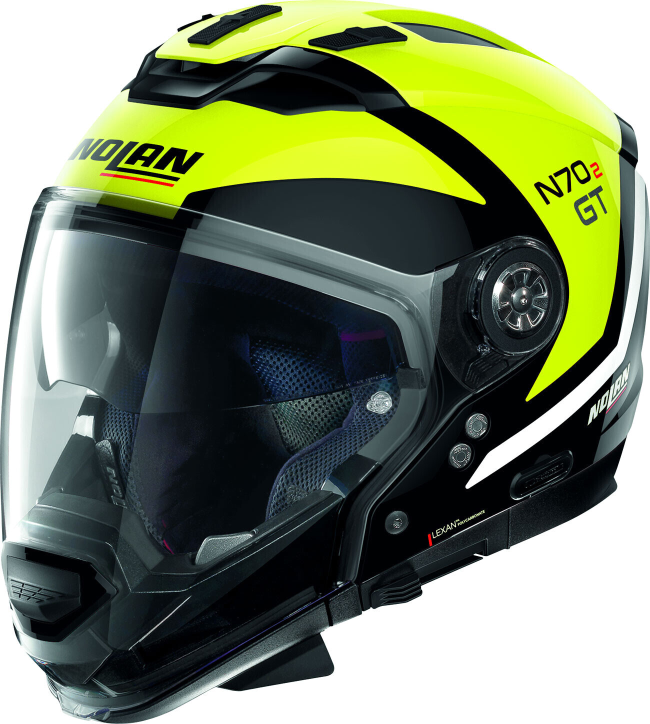 Nolan N70-2 GT Glaring Glossy Black 48