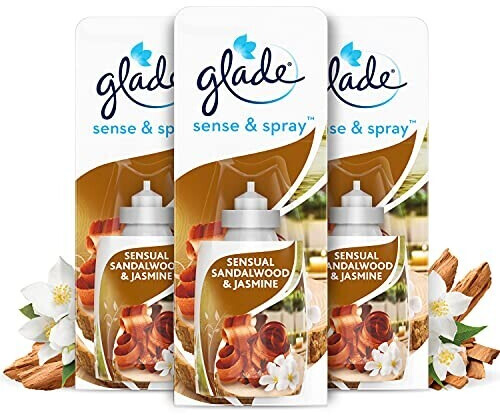 Glade by Brise Sense & Spray Nachfüller Sensual Sandalwood & Jasmine  (3x18ml) ab 10,73 €