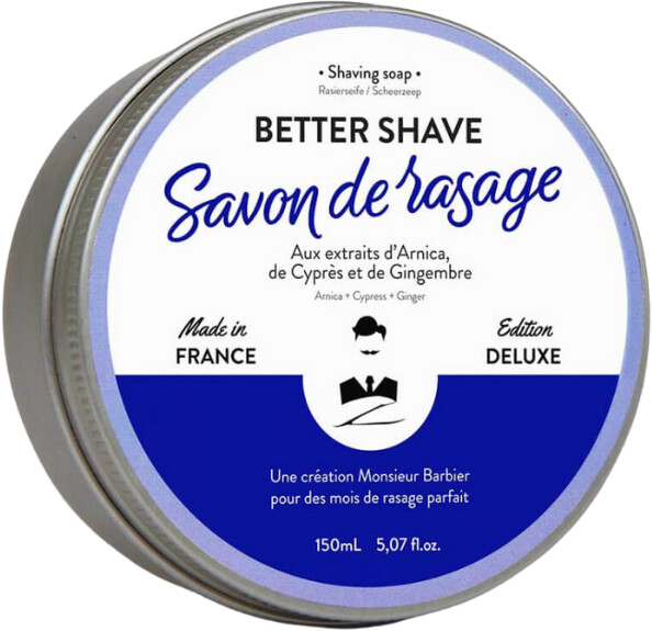 Monsieur Barbier Better shave savon de rasage (150 ml)