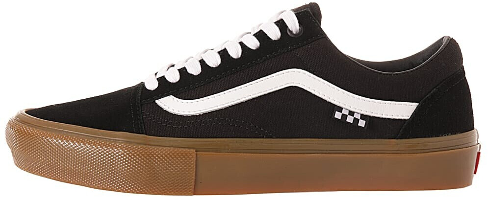 Vans old skool black top gum