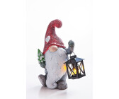 Motiv 2 Brandsseller Deko Wichtel mit LED Beleuchtung Weihnachts Gnom ca 18 cm Hoch Wichtel Stoff Kobold Zwerg 