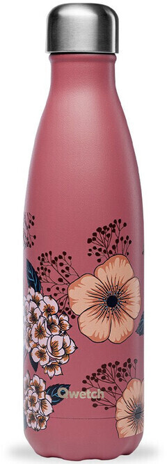Qwetch Bouteille Isotherme Flowers 500ml Anémones