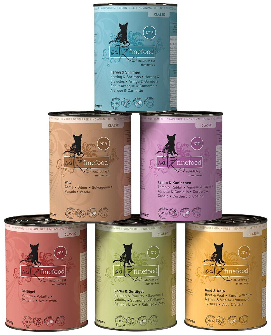 Catz finefood 6 Varieties Multipack 6x400g