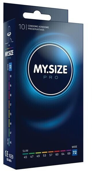 MY.SIZE 72 mm (10pcs.)