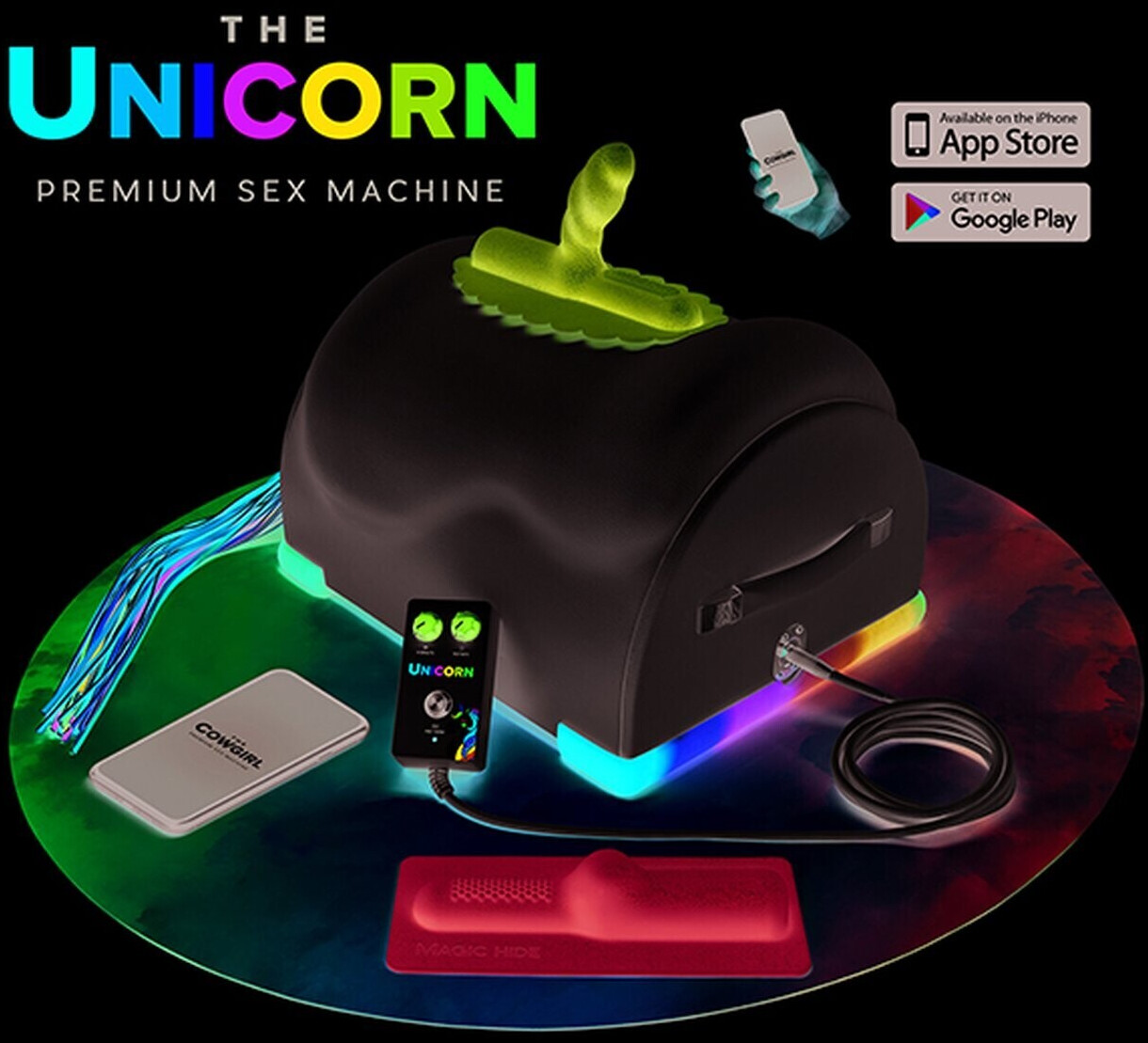 Soldes The Cowgirl The Unicorn Premium Sex Machine Au Meilleur Prix Sur Idealofr 5927