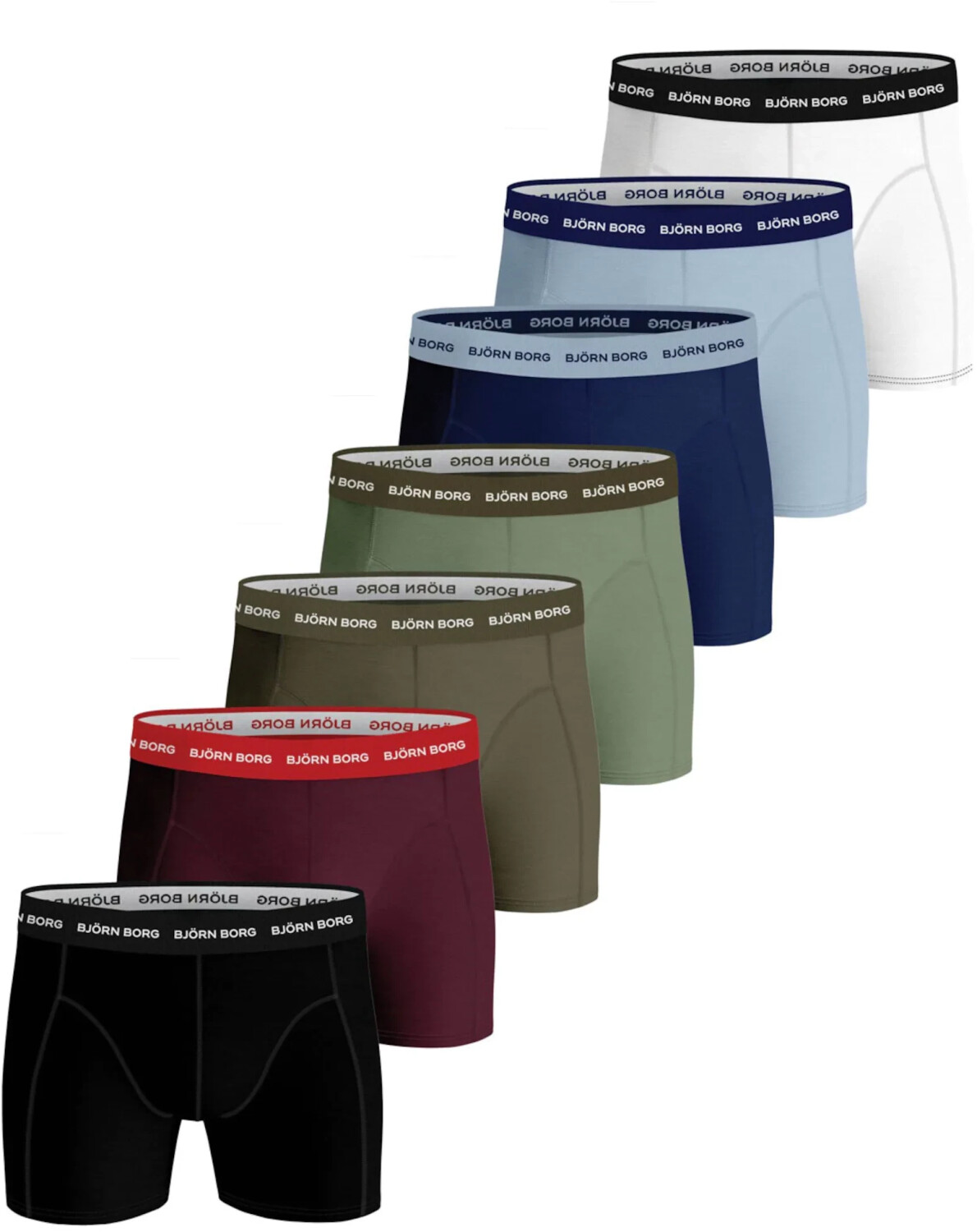 Björn Borg 7-Pack Essential Boxershorts (10000108-MP003)